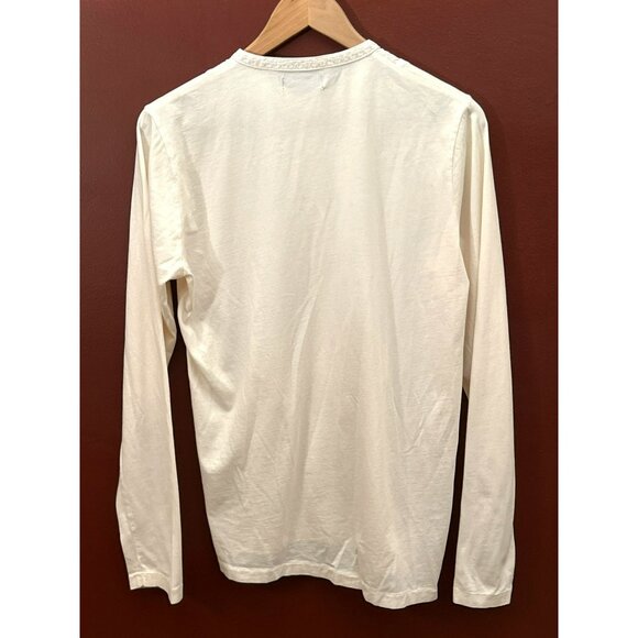 Day Birger et Mikkelsen Cream Long-Sleeve Button-Down Embroidered Top Medium - Picture 5 of 8